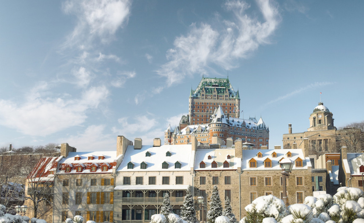 Winter time in Québec City
